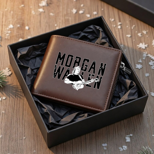 LIMITED EDITION - NEW CUSTOMIZED MORGAN WALLEN LEATHER WALLET