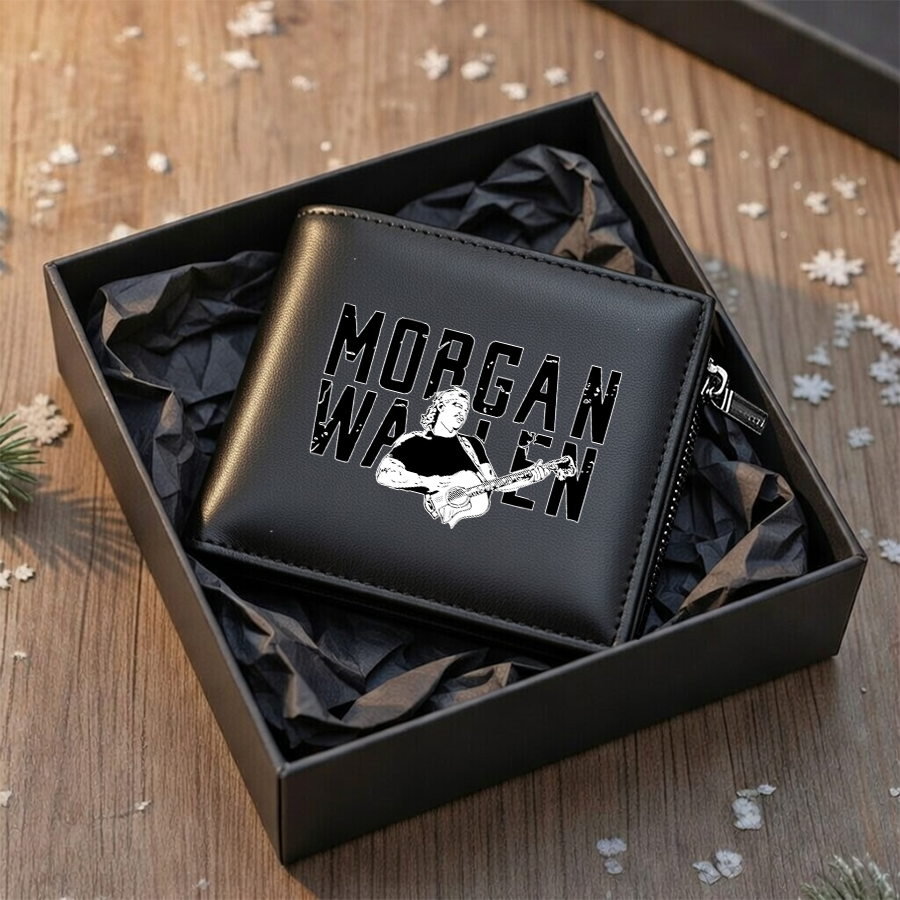 LIMITED EDITION - NEW CUSTOMIZED MORGAN WALLEN LEATHER WALLET