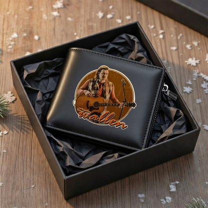 LIMITED EDITION - NEW CUSTOMIZED MORGAN WALLEN LEATHER WALLET