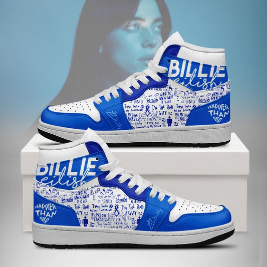 LIMITED EDITION - NEW CUSTOMIZED BILLIE EILISH AIR JORDAN SHOES