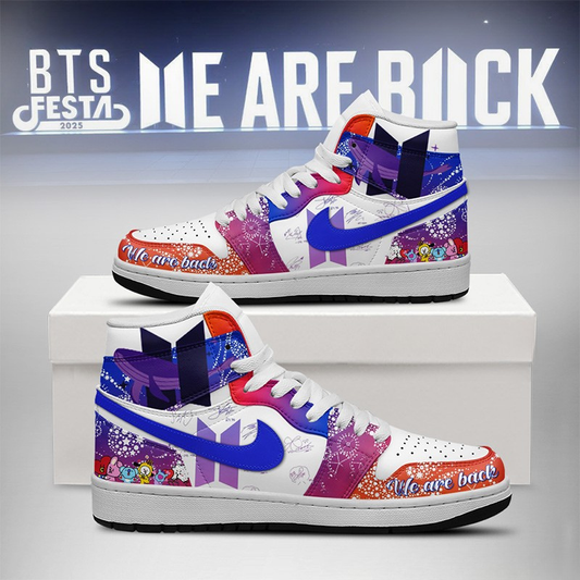 LIMITED EDITION - BTS COMEBACK WORLD TOUR AIR JORDAN SHOES