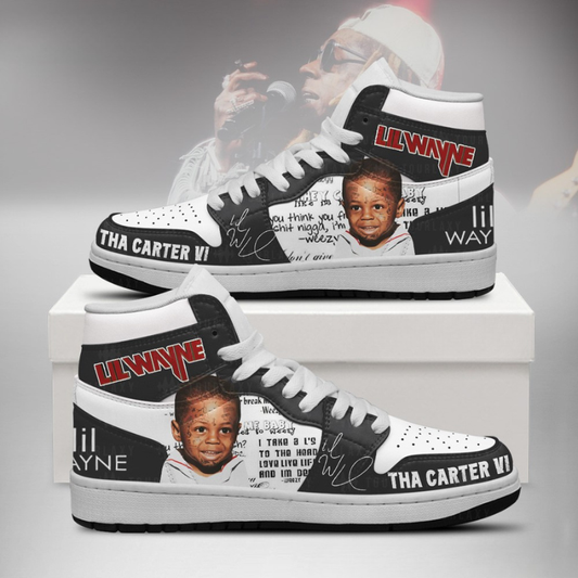 LIMITED EDITION - NEW CUSTOMIZED LIL WAYNE AIR JORDAN SHOES