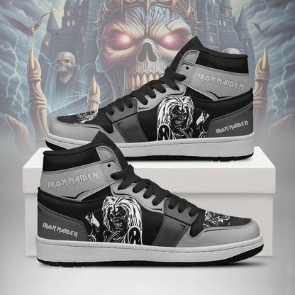 LIMITED EDITION - NEW CUSTOMIZED IRON MAIDEN AIR JORDAN SHOES
