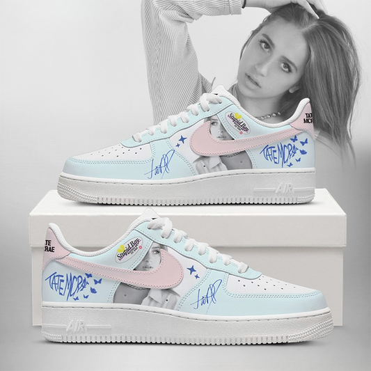 LIMITED EDITION - NEW CUSTOMIZED TATE MCRAE AF1 SHOES