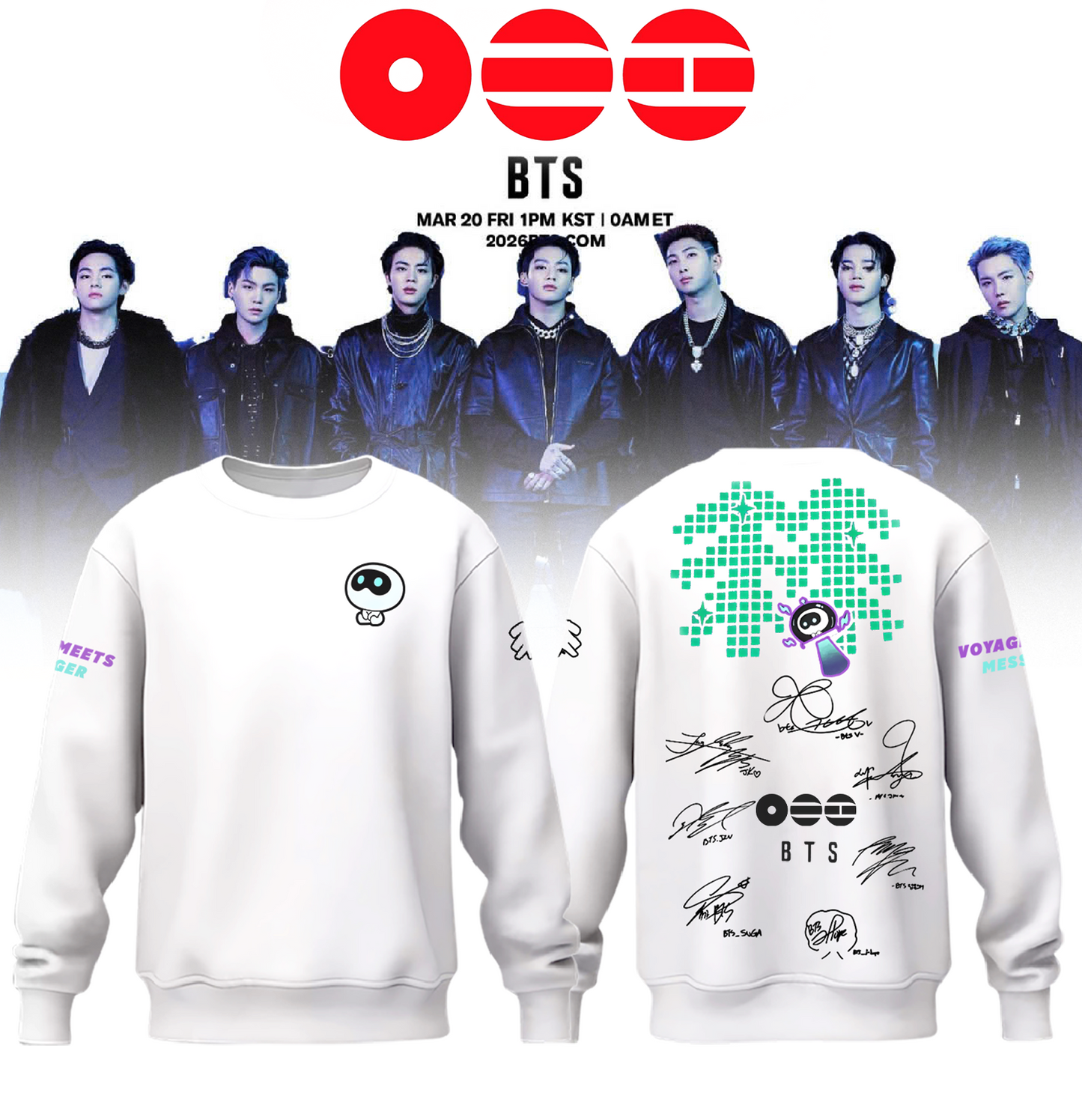 LIMITED EDITION - BTS COMEBACK WORLD TOUR APPAREL