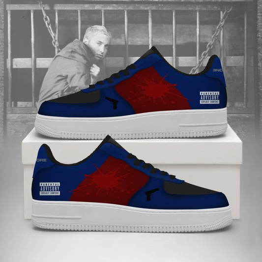 LIMITED EDITION - NEW CUSTOMIZED EMINEM AF1 SHOES