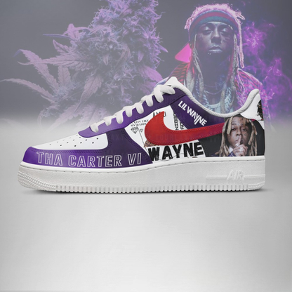 LIMITED EDITION - NEW CUSTOMIZED LIL WAYNE AF1 SHOES