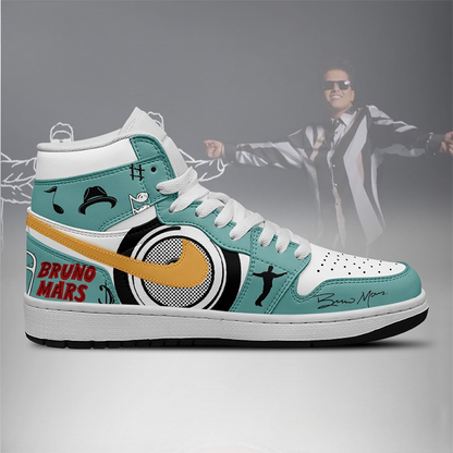 LIMITED EDITION - NEW CUSTOMIZED BRUNO MARS AIR JORDAN SHOES
