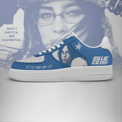 LIMITED EDITION - NEW CUSTOMIZED BILLIE EILISH AF1 SHOES