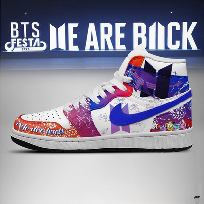 LIMITED EDITION - BTS COMEBACK WORLD TOUR AIR JORDAN SHOES