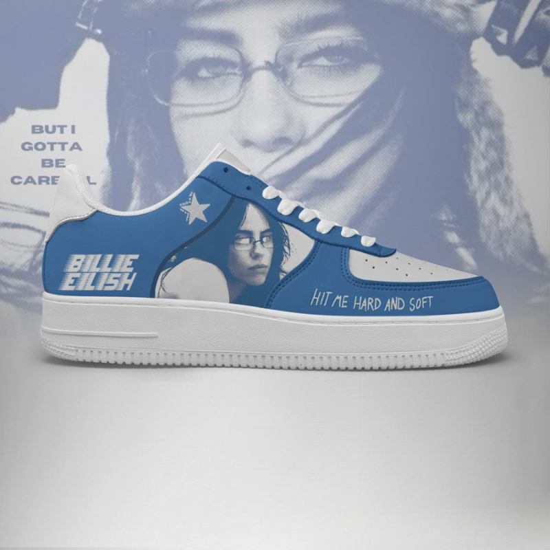LIMITED EDITION - NEW CUSTOMIZED BILLIE EILISH AF1 SHOES