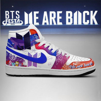 LIMITED EDITION - BTS COMEBACK WORLD TOUR AIR JORDAN SHOES