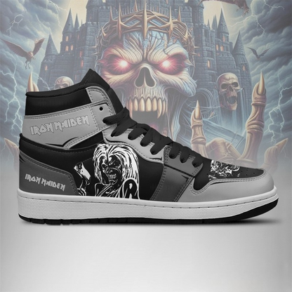 LIMITED EDITION - NEW CUSTOMIZED IRON MAIDEN AIR JORDAN SHOES