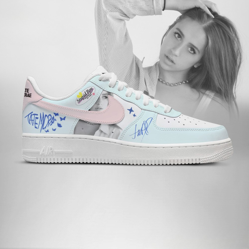 LIMITED EDITION - NEW CUSTOMIZED TATE MCRAE AF1 SHOES