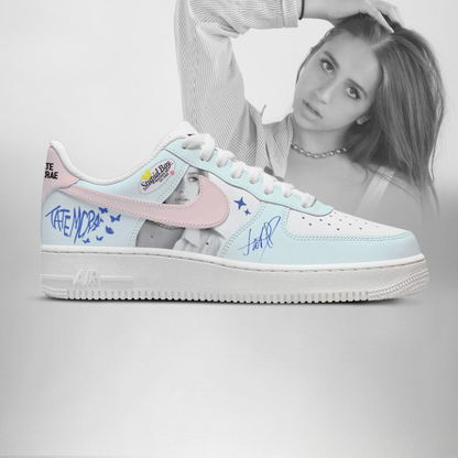 LIMITED EDITION - NEW CUSTOMIZED TATE MCRAE AF1 SHOES