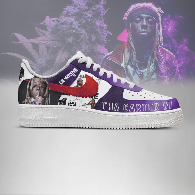 LIMITED EDITION - NEW CUSTOMIZED LIL WAYNE AF1 SHOES