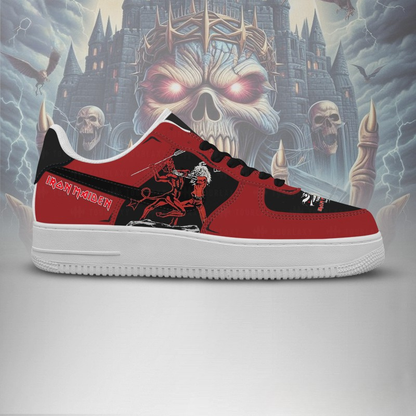 LIMITED EDITION - NEW CUSTOMIZED IRON MAIDEN AF1 SHOES