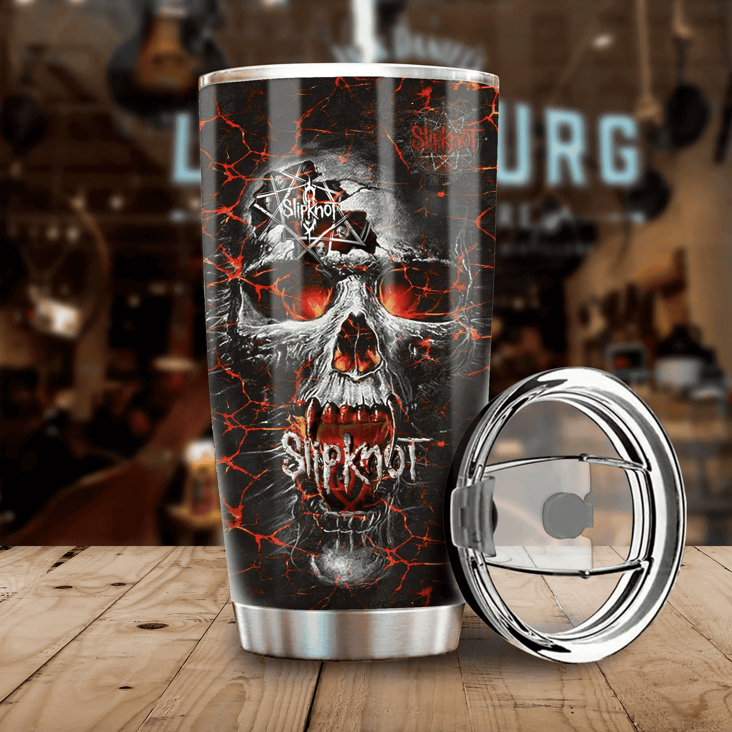 LIMITED EDITION - NEW CUSTOMIZED SLIPKNOT TUMBLER CUP