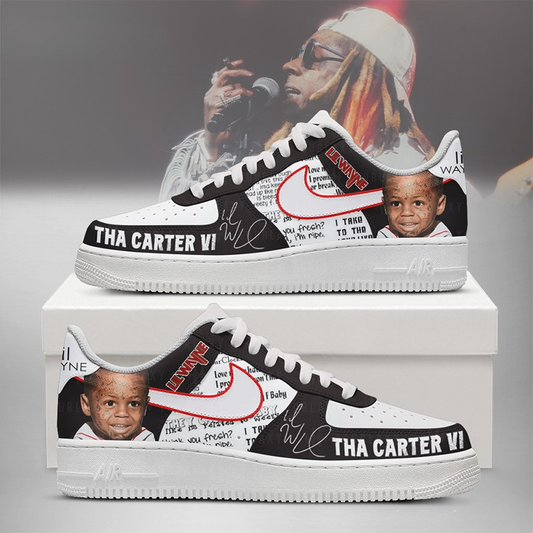 LIMITED EDITION - NEW CUSTOMIZED LIL WAYNE AF1 SHOES