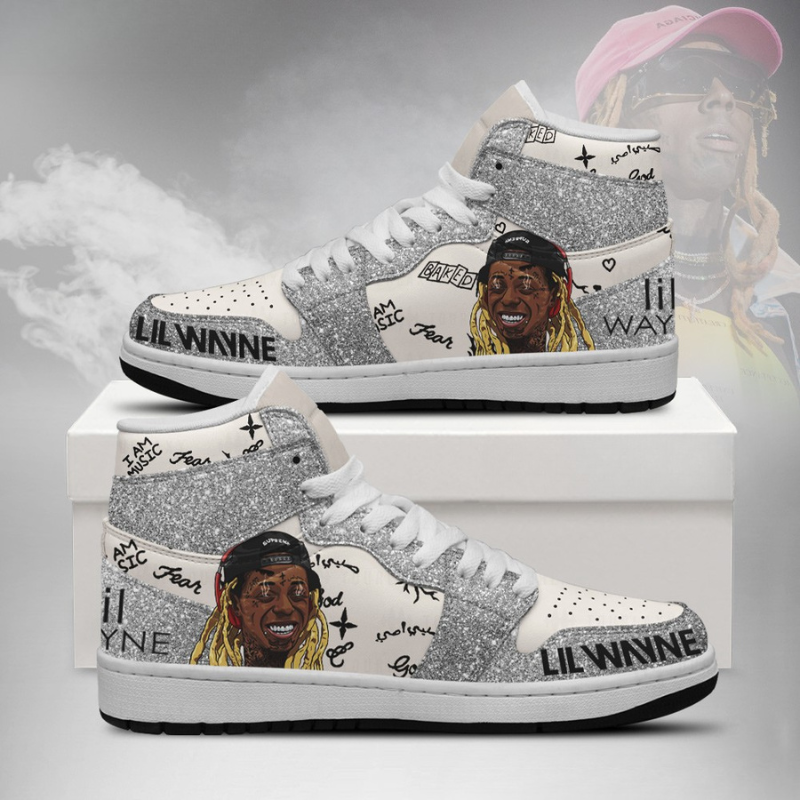 LIMITED EDITION - NEW CUSTOMIZED LIL WAYNE AIR JORDAN SHOES