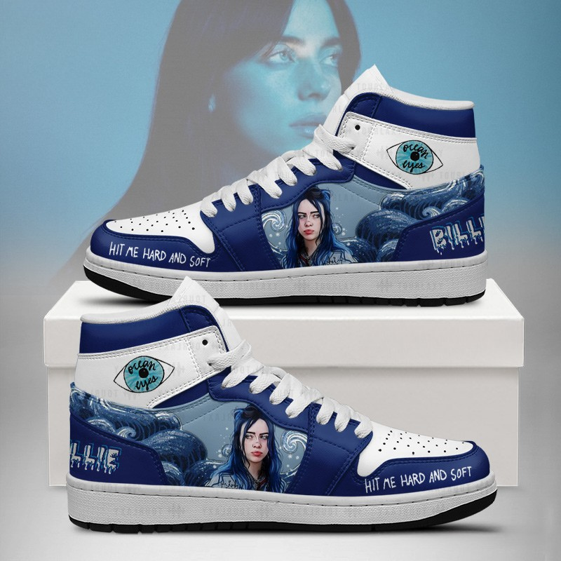 LIMITED EDITION - NEW CUSTOMIZED BILLIE EILISH AIR JORDAN SHOES