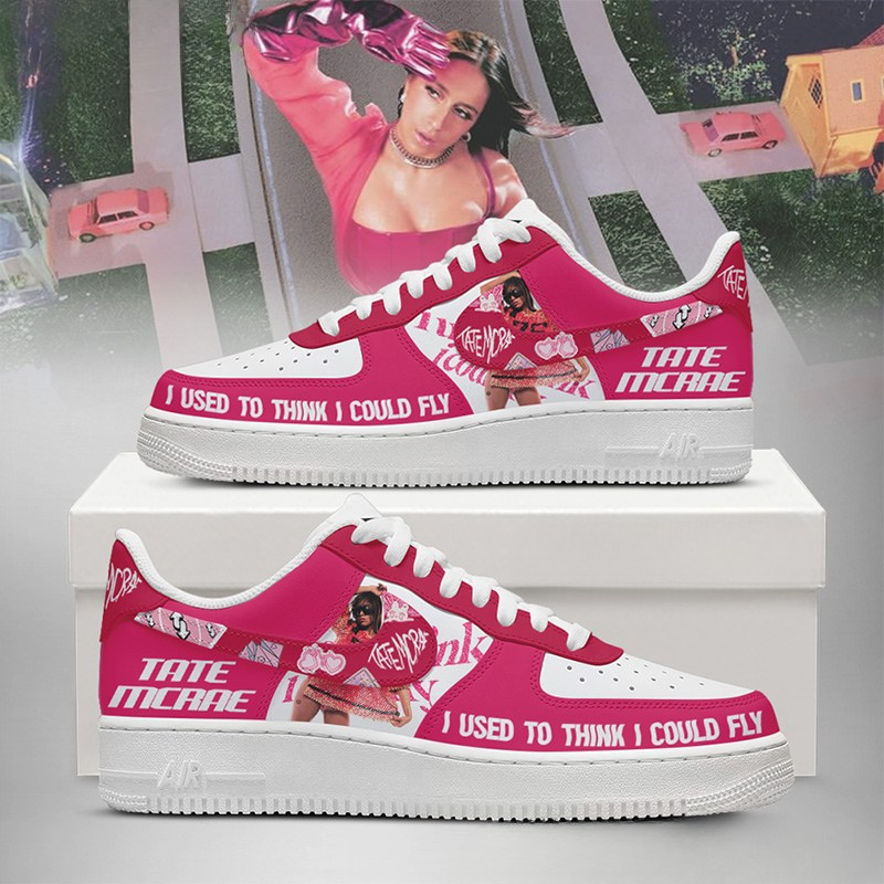 LIMITED EDITION - NEW CUSTOMIZED TATE MCRAE AF1 SHOES
