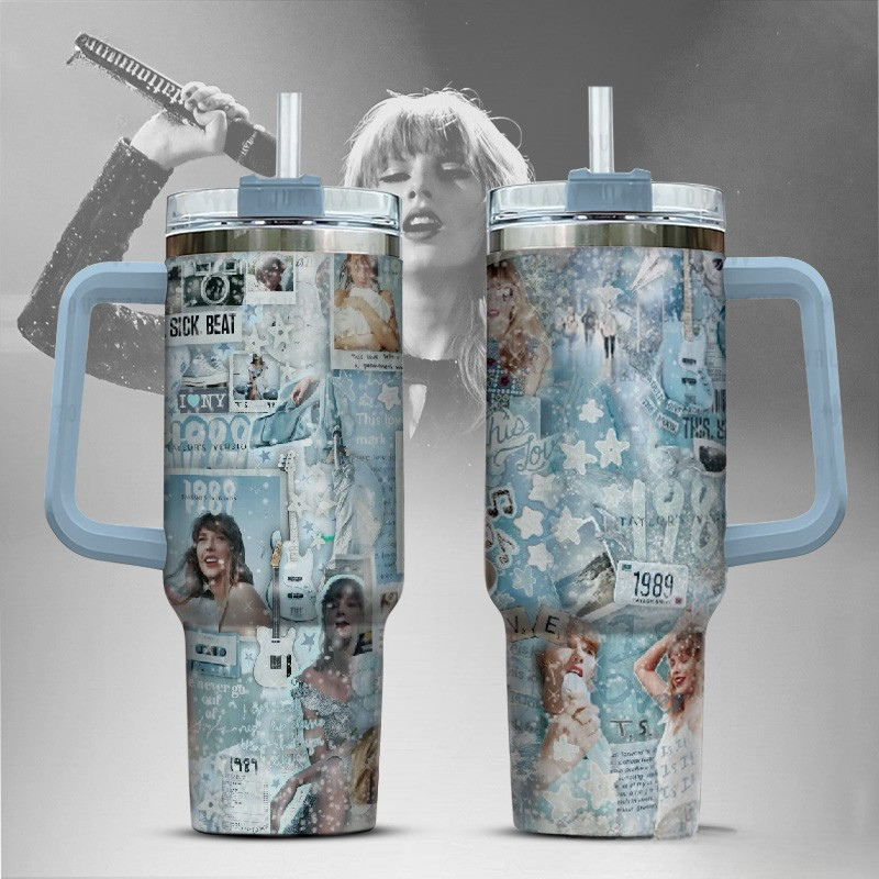 LIMITED EDITION - NEW CUSTOMIZED TAYLOR SWIFT 40 Oz TUMBLER