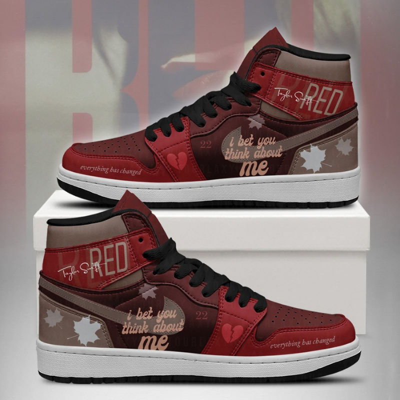LIMITED EDITION - NEW CUSTOMIZED TAYLOR SWIFT AIR JORDAN SHOES