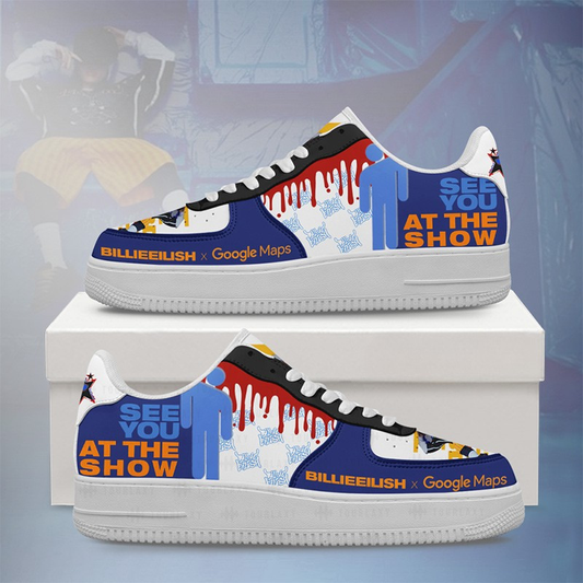 LIMITED EDITION - NEW CUSTOMIZED BILLIE EILISH AF1 SHOES