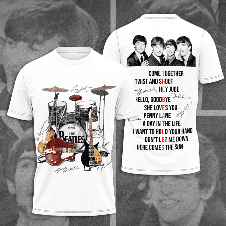 LIMITED EDITION - NEW CUSTOMIZED THE BEATLES T-SHIRT, HOODIE, ZIP HOODIE
