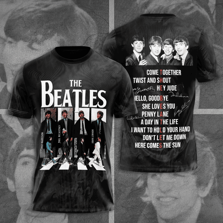 LIMITED EDITION - NEW CUSTOMIZED THE BEATLES T-SHIRT, HOODIE, ZIP HOODIE