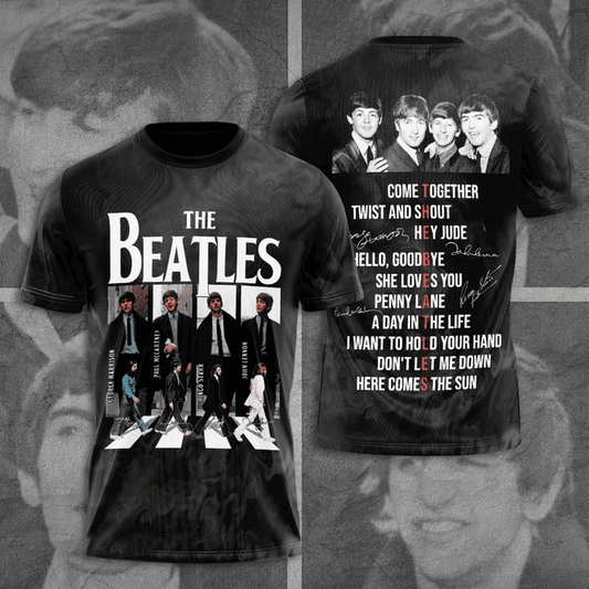 LIMITED EDITION - NEW CUSTOMIZED THE BEATLES T-SHIRT, HOODIE, ZIP HOODIE