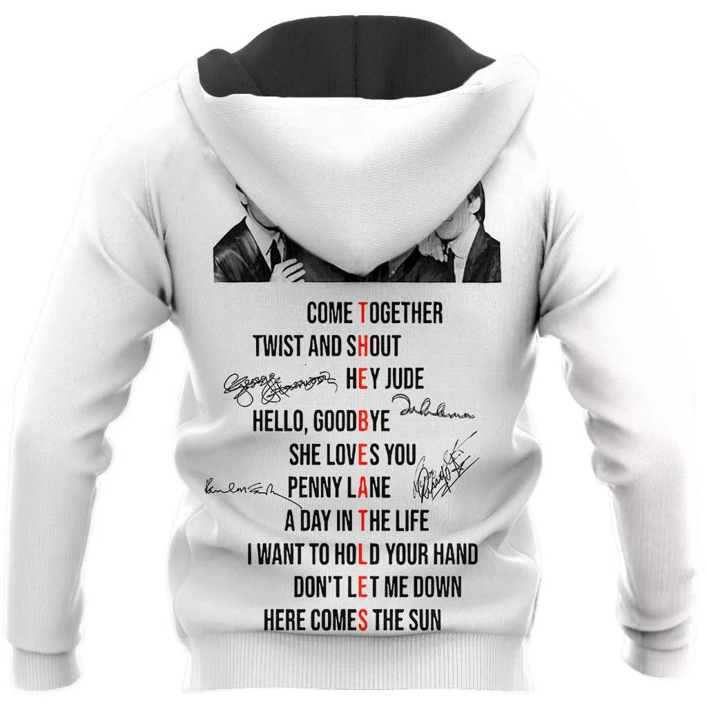 LIMITED EDITION - NEW CUSTOMIZED THE BEATLES T-SHIRT, HOODIE, ZIP HOODIE