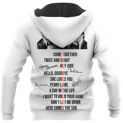 LIMITED EDITION - NEW CUSTOMIZED THE BEATLES T-SHIRT, HOODIE, ZIP HOODIE