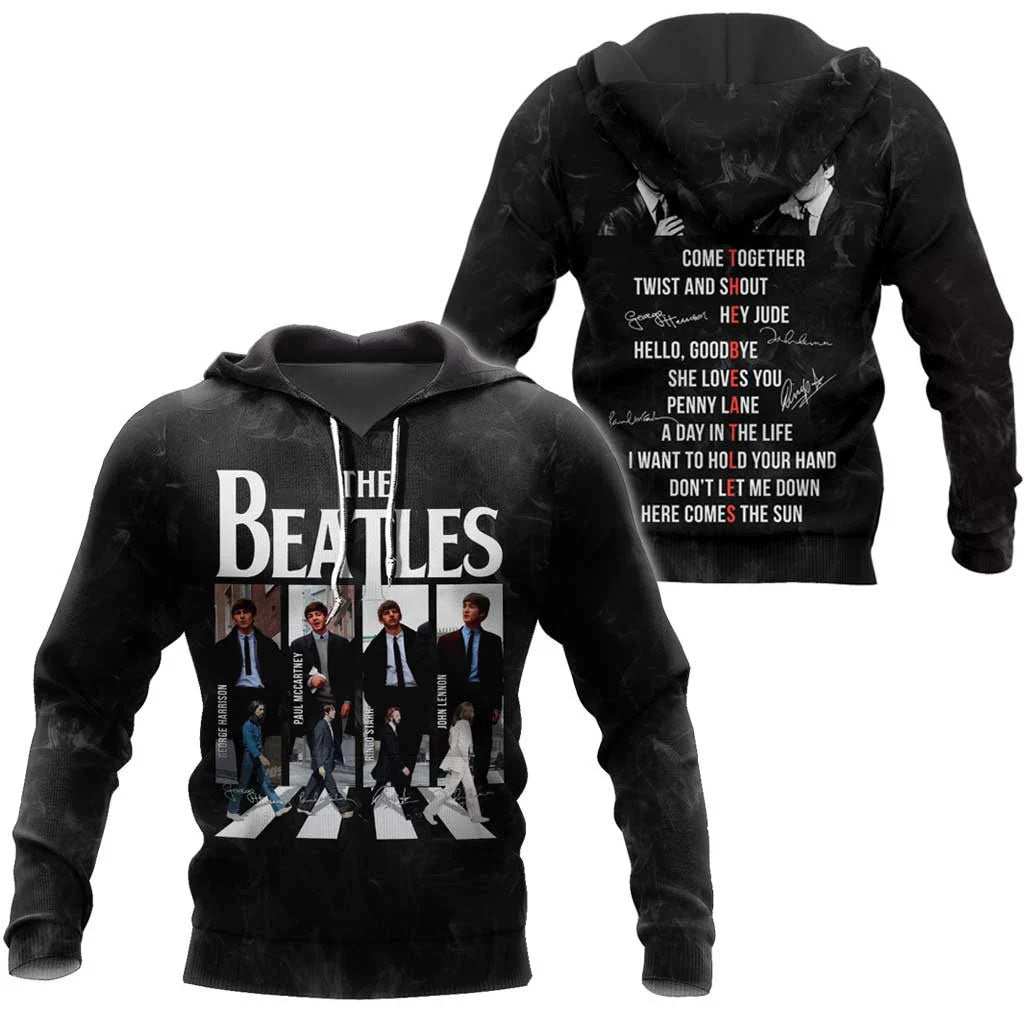 LIMITED EDITION - NEW CUSTOMIZED THE BEATLES T-SHIRT, HOODIE, ZIP HOODIE