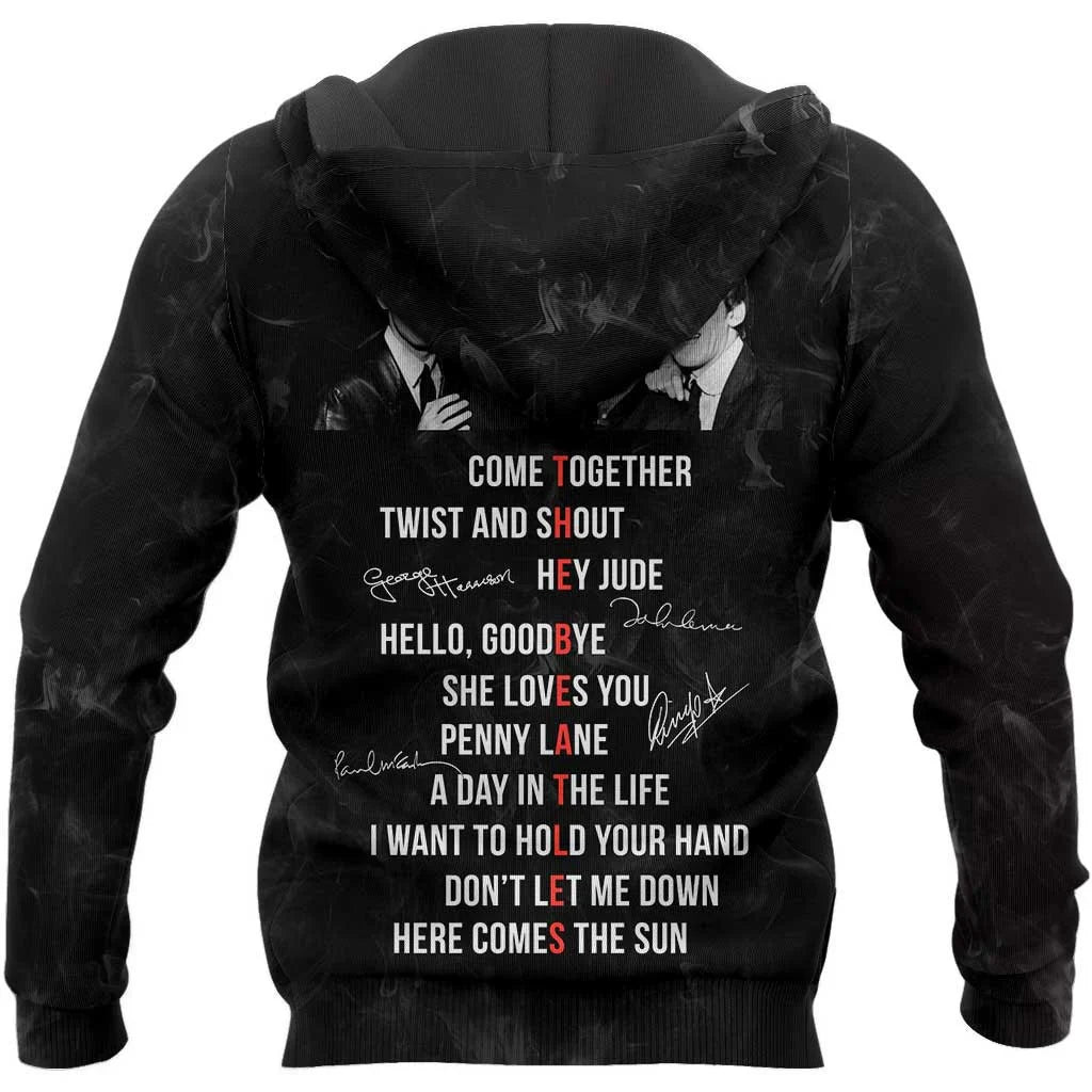 LIMITED EDITION - NEW CUSTOMIZED THE BEATLES T-SHIRT, HOODIE, ZIP HOODIE