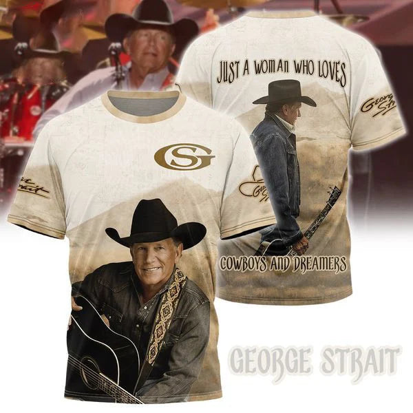 LIMITED EDITION - NEW CUSTOMIZED GEORGE STRAIT T-SHIRT, HOODIE, ZIP HOODIE