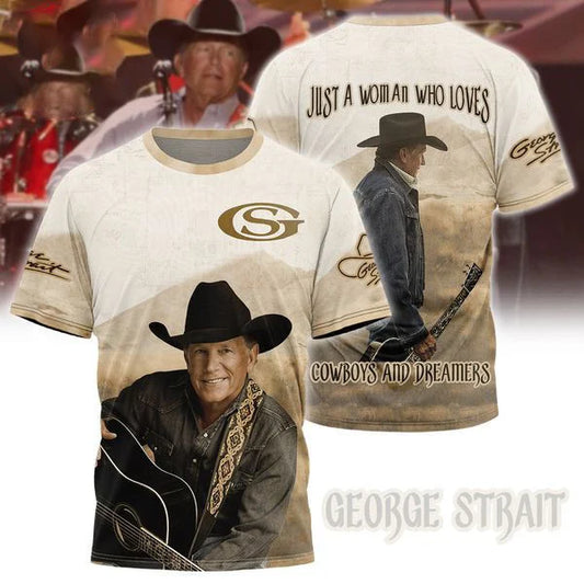 LIMITED EDITION - NEW CUSTOMIZED GEORGE STRAIT T-SHIRT, HOODIE, ZIP HOODIE