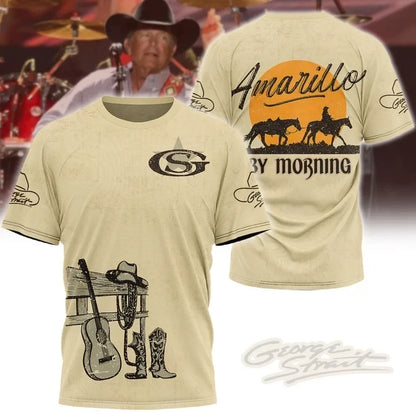 LIMITED EDITION - NEW CUSTOMIZED GEORGE STRAIT T-SHIRT, HOODIE, ZIP HOODIE