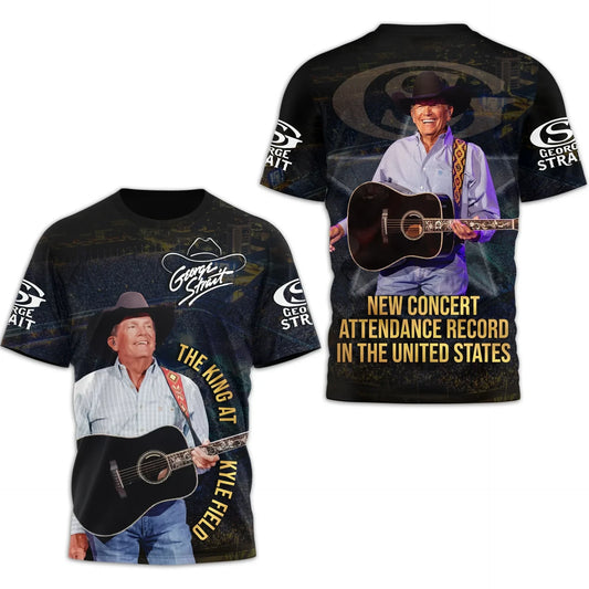 LIMITED EDITION - NEW CUSTOMIZED GEORGE STRAIT T-SHIRT, HOODIE, ZIP HOODIE