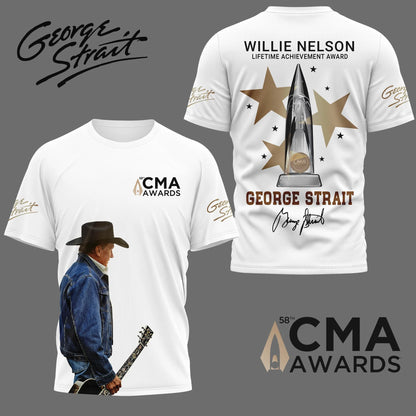 LIMITED EDITION - NEW CUSTOMIZED GEORGE STRAIT T-SHIRT, HOODIE, ZIP HOODIE
