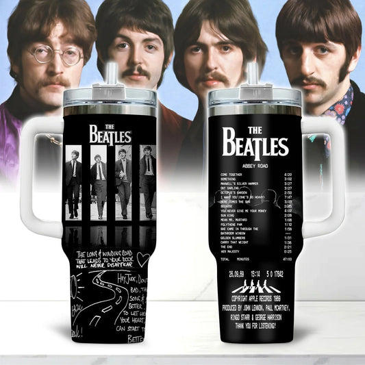 LIMITED EDITION - NEW CUSTOMIZED THE BEATLES TUMBLER CUP