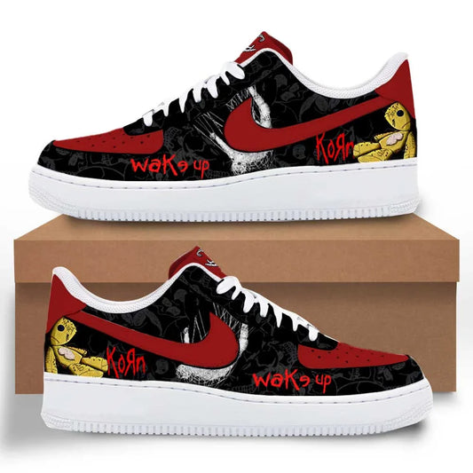 LIMITED EDITION - NEW CUSTOMIZED KORN AF1 SHOES
