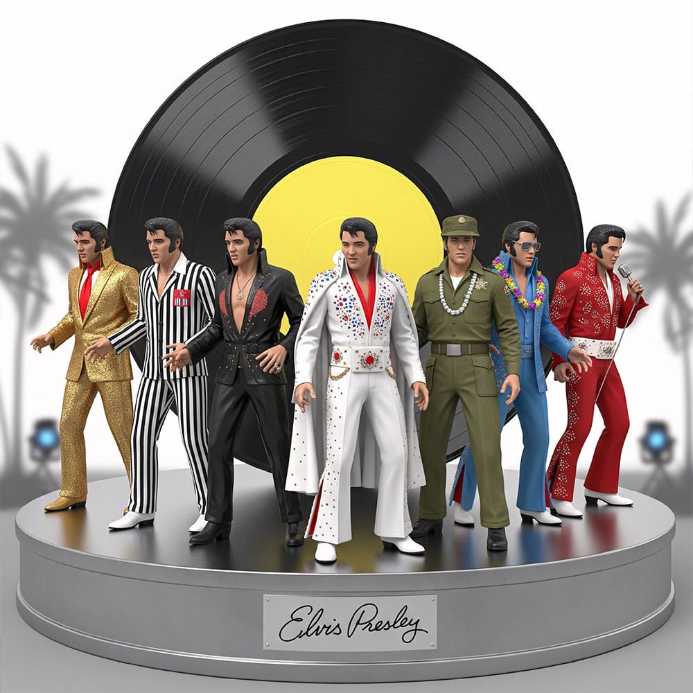 LIMITED EDITION - NEW CUSTOMIZED ELVIS PRESLEY ACRYLIC PLAQUE