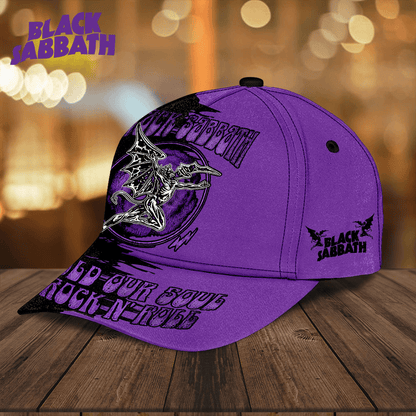 LIMITED EDITION - NEW CUSTOMIZED BLACK SABBATH CLASSIC CAP