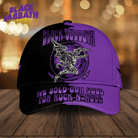 LIMITED EDITION - NEW CUSTOMIZED BLACK SABBATH CLASSIC CAP