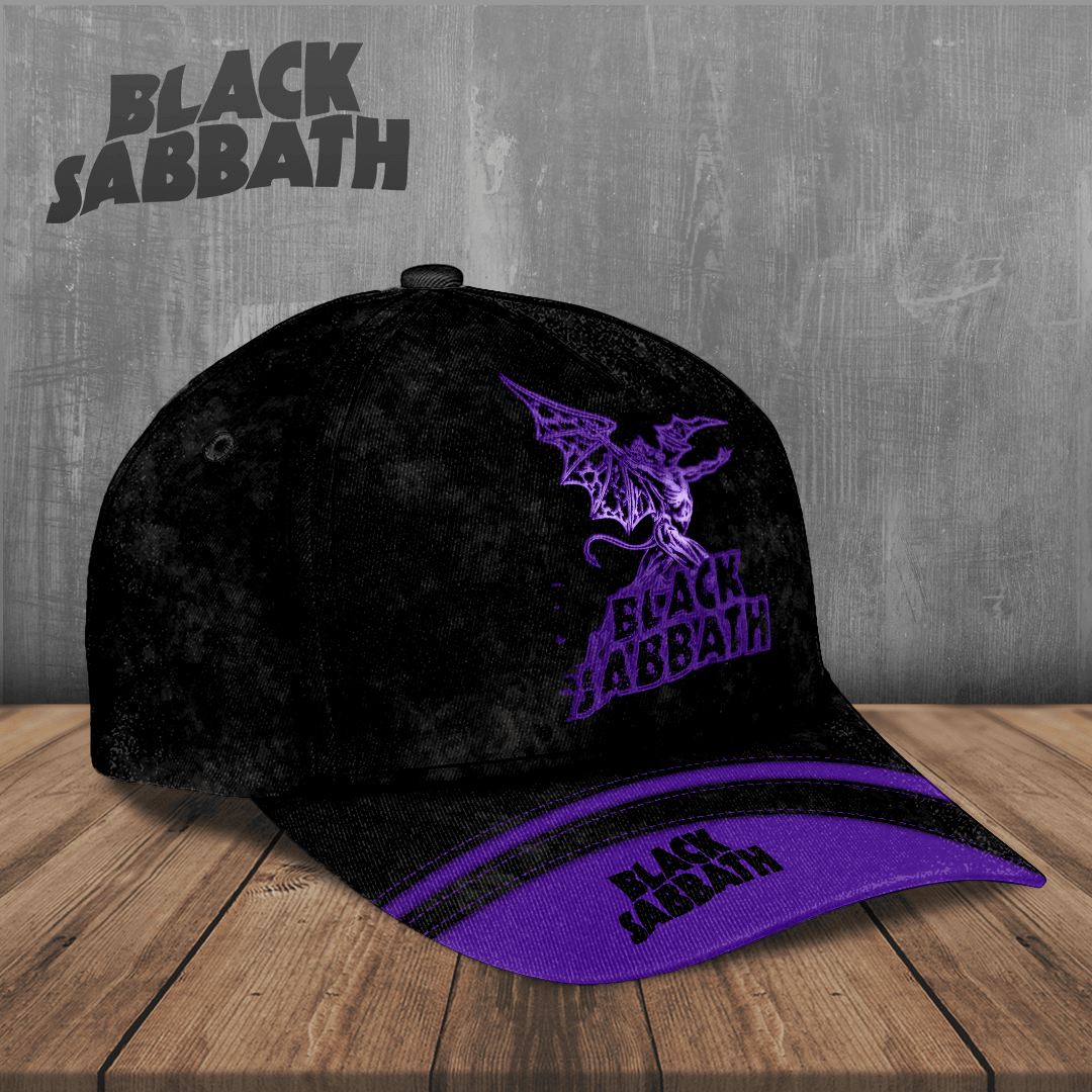 LIMITED EDITION - NEW CUSTOMIZED BLACK SABBATH CLASSIC CAP