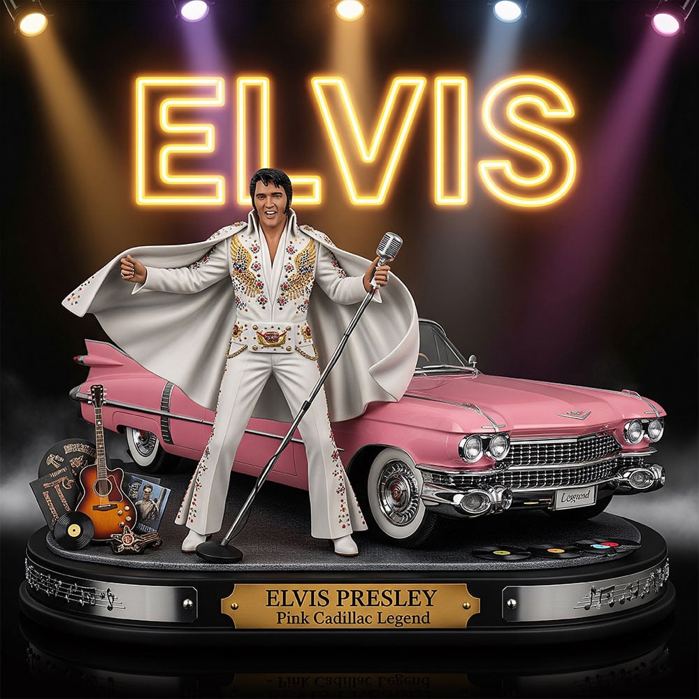 LIMITED EDITION - NEW CUSTOMIZED ELVIS PRESLEY ACRYLIC PLAQUE
