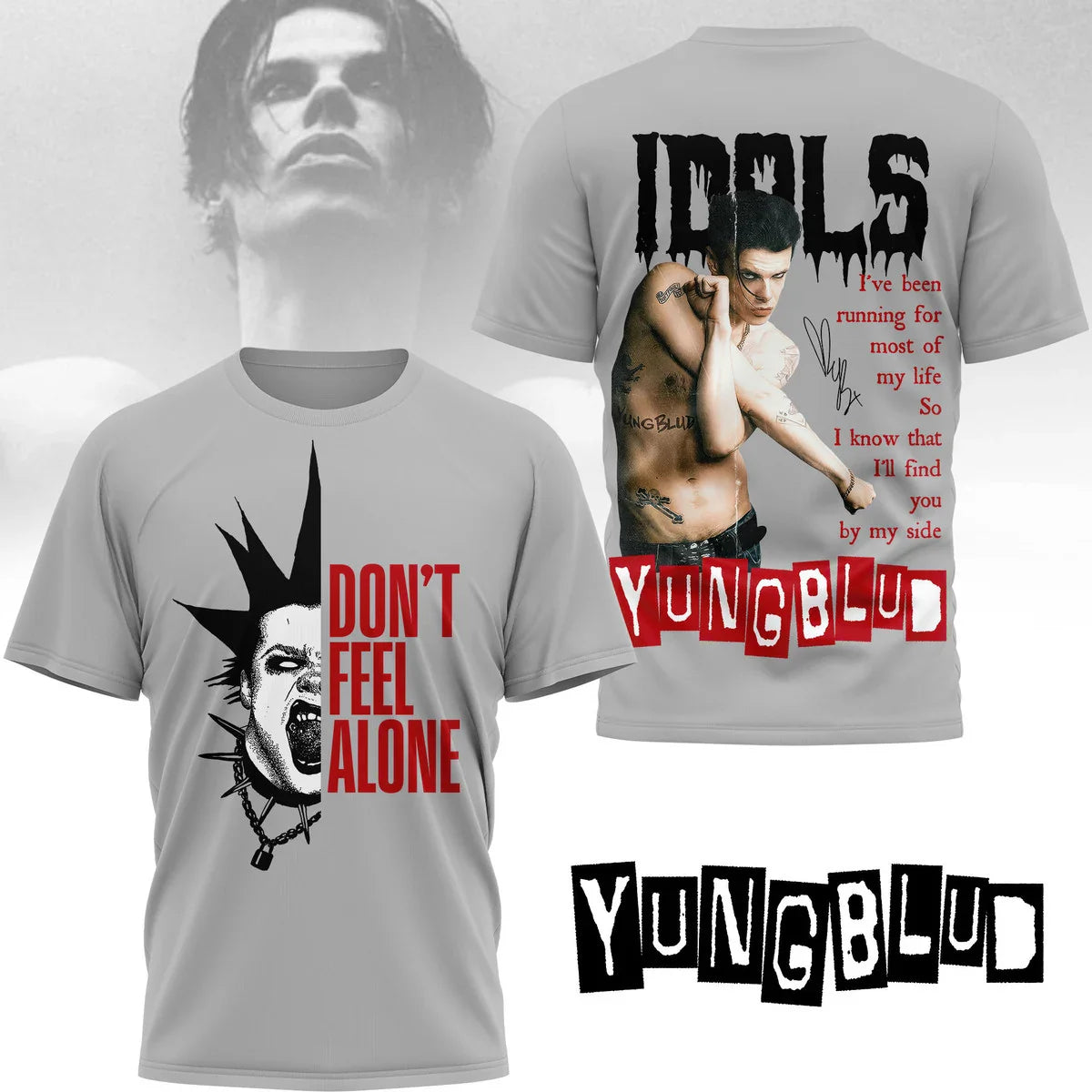 LIMITED EDITION - NEW CUSTOMIZED YUNGBLUD T-SHIRT, HOODIE, ZIP HOODIE