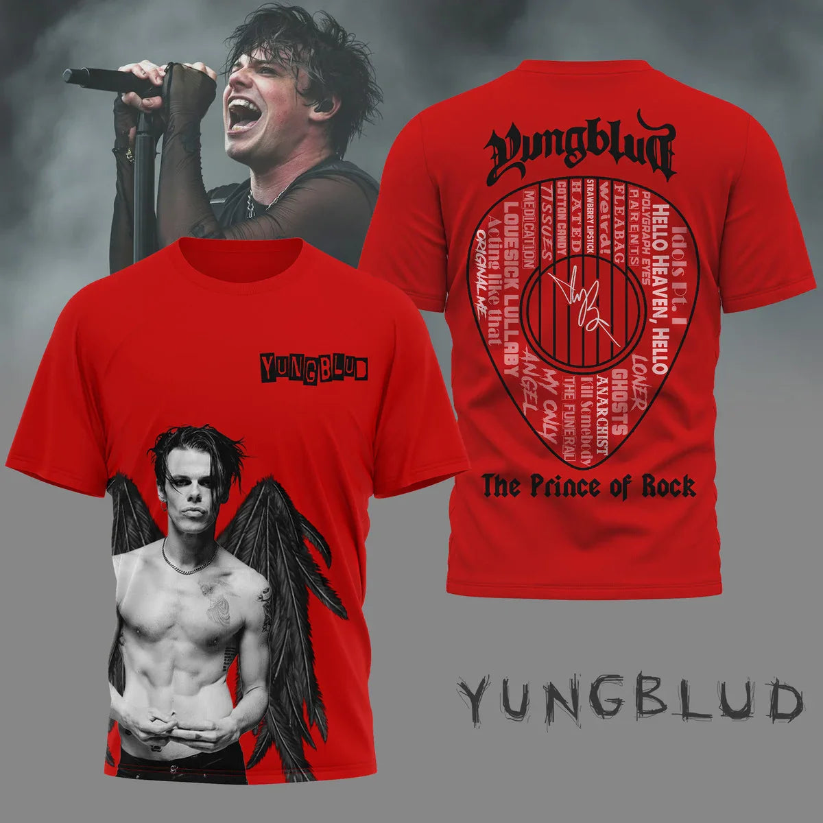 LIMITED EDITION - NEW CUSTOMIZED YUNGBLUD T-SHIRT, HOODIE, ZIP HOODIE